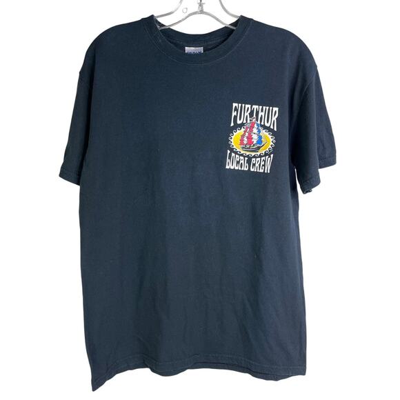 Gildan Other - Grateful Dead Deadhead Tee Shirt Men M Black Cotton Furthur‎ Local Crew